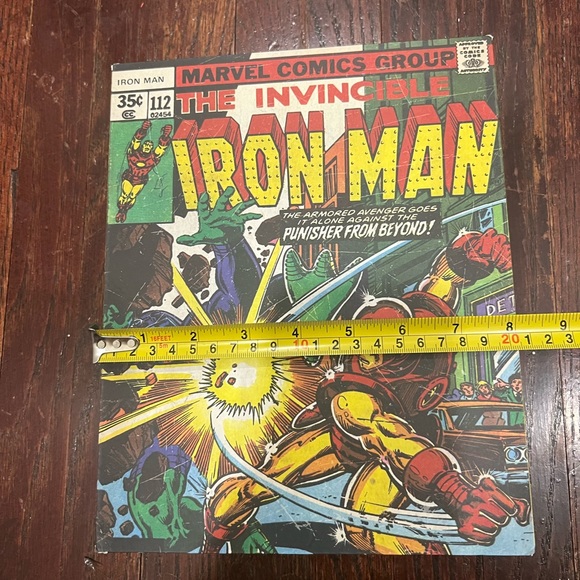 Marvel Iron Man Box Comic Book Wall Art - Picture 3 of 9